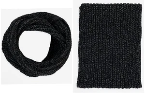 Guess Mädchen schwarzer schimmernder Snood - Größe L Neu - Bild 1 von 5