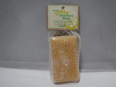 Vintage RARE Bath and Body Works Real Lemon Kitchen Bar Hand Soap 6.9oz - Image 1 of 4