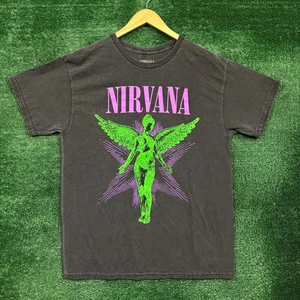 Nirvana In Utero Grunge Band Oversized T-Shirt Size S/M - Picture 1 of 4