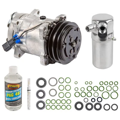 For Chevy Kodiak C60 C70 & GMC C6000 Topkick AC Compressor w/ A/C Repair Kit TCP - Image 1 of 4