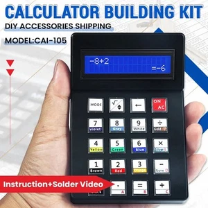 DIY Calculator Making Electronic Kit MCU Soldering Training Experiment Practice - Picture 1 of 6