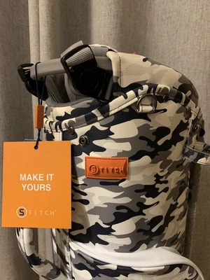 BOLSA DE GOLF STITCH LIGERA SL2 CAMUFLAJE AZUL BLANCO CORREA DOBLE SIMPLE Foto 1 de 4