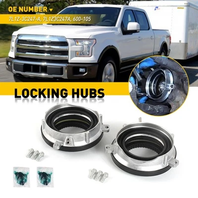 Bujes de bloqueo delanteros automáticos aptos para Ford F-150 F150 Lincoln Navigator 2003-2015 Foto 1 de 4