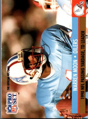 1991 Pro Set UK Today Sheets Jim Everett/Warren Moon/Boomer Esiason/Troy - Image 1 of 2