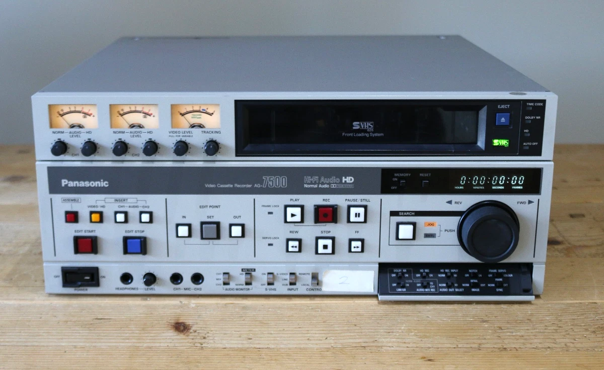 Panasonic AG Panasonic Super VHS Video Recorders & Players for