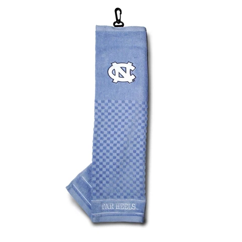 North Carolina Tar Heels Golf Bag Embroidered Towel  Tri-Fold 16" x 25"  Bag Cover