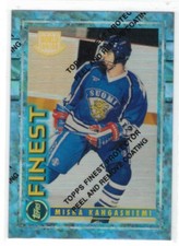 1994-95 FINEST REFRACTOR ROOKIE RC MISKA KANGASNIEMI #134 SWEET!
