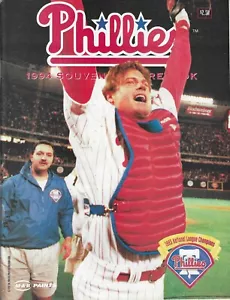 1994 Philadelphia Phillies vs Los Angeles Dodgers Official MLB Program Daulton - Picture 1 of 2