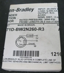 Allen-Bradley 871D-BW2N260-R3 Cylinder Position Sensor Series A - Picture 1 of 2