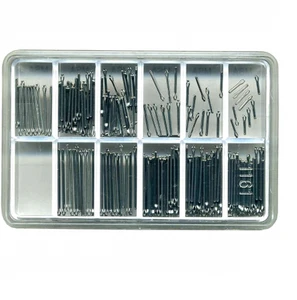 Montre Bracelet Fendu Broches Assortiment (200) Diamètre 1.20mm Tailles 6-20mm - - Picture 1 of 1