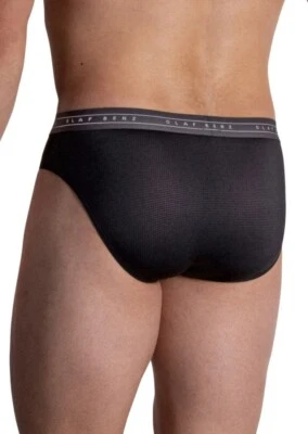 mini slip noir maille ajourée sexy Olaf Benz Red 2110 taille S - Photo 1/2