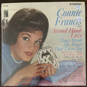 CONNIE FRANCIS: SINGS SECOND HAND LOVE – SEALED LP, 1962 with Pretty Little Baby - Picture 1 of 3