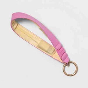 Heyday Wrist Strap with 8" iPhone to USB-A Charging Cable - Bright Pink/Mist - Picture 1 of 3