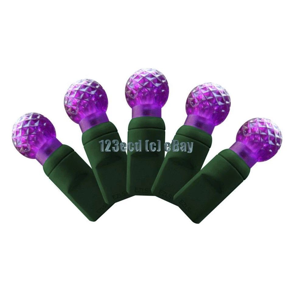 Luces LED de Navidad G12 hilos 25 pies todos los colores Foto 1 de 1