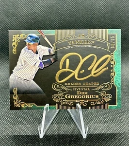 2015 TOPPS FIVE STAR GOLDEN GRAPHS GREEN #GGDG DIDI GREGORIUS #8/15 - Picture 1 of 3