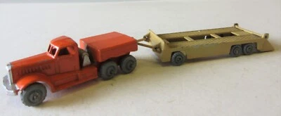 Early Matchbox Lesley 1 -75 Series 15a-16a Prime Mover & Trailer Die Cast Model - Image 1 of 4