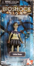 NECA BIOSHOCK 2, LITTLE SISTER 4" FIGURE, (NEW & VERY RARE)