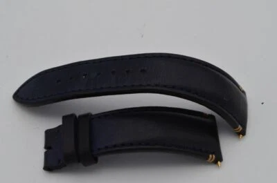 Pulsera de cuero de becerro Ulysse Nardin 21 mm para cierre de hebilla 18 mm como nueva Foto 1 de 2