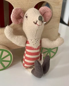 Maileg Circus Strong Mouse Rare / Maileg Zirkus starke Maus selten 16-3741-00 - Bild 1 von 3