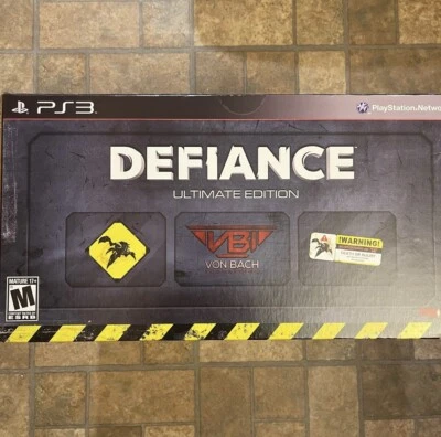 New Defiance Ultimate Edition PlayStation 3 PS3 Sealed Gamestop EXCLUSIVE - Image 1 of 4