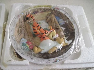 Winnie The Pooh & Friends BOUNCING'S WHAT TIGGERS DO BEST 3D Plate 2nd COA RARE - Picture 1 of 5
