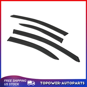 Para Mitsubishi Lancer 2008-2017 Ventana Visera Ventilación Lluvia Protectores Deflectores - Imagen 1 de 10