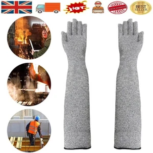 Long Gardening Gloves Scratch Proof Gloves Protect Hands And Arms Gloves 45cm - Picture 1 of 10