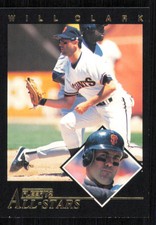 1992 Fleer #13 Will Clark - - - Near Mint