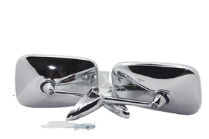 CHROME CAR MIRRORS DOOR Wing FENDER CLASSIC 70-82 CHRYSLER CENTURA 150 160 180 - Picture 1 of 20