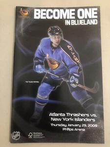 Atlanta Thrashers 🏒 Conviértete en uno en Blueland 1•29•08 🏒 Todd White 🏒 Islanders - Imagen 1 de 12