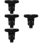  4 Pack Luggage Suitcase Replacement Wheels Caster Travel Trolley