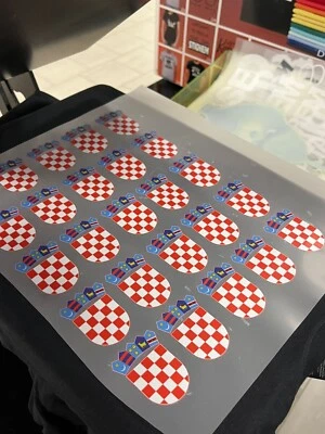 Bügelbild bedruckt DTF Transferfolie für Textilien mit eigenem Motiv Bügelfertig - Bild 1 von 4