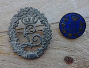 original 2 x  Abzeichen Nadel  Luisenbund Frauen - Bild 1 von 3