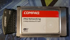 COMPAQ HNW-100 11 Mbps Wireless PC Card PCMCIA Network Card for iPaq PDA - Picture 1 of 1