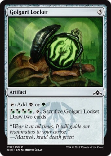 x1 Golgari Locket - Guilds of Ravnica - NM - MTG - Image 1 of 1