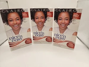 Clairol Nice n Easy 2BG 126 Born Red Burgundy Black Permanent Hair Dye Color 3pk - Picture 1 of 6