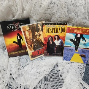 Mexico Trilogy DVD Set El Mariachi Desperado Once Upon a Time in Mexico (USA) - Foto 1 di 5