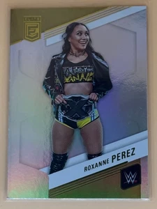 Roxanne Perez 2023 WWE Panini Wrestling Trading Card #62 Elite Series Gold - Picture 1 of 2