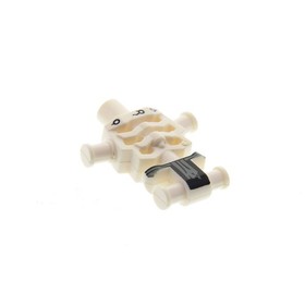 1x Lego Figure Torso Ninjago Skeleton White Grey 2507 njo005 4612346 93060pb02