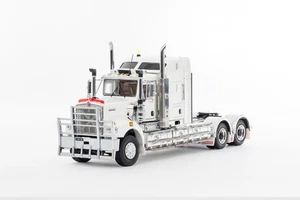 1:50 Kenworth C509 Sleeper -- White / Black Chassis -- Drake Truck Z01523 - Picture 1 of 8