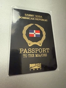 Pinnacle 1997 - Passport to the Majors Sammy Sosa #15 - Imagen 1 de 2