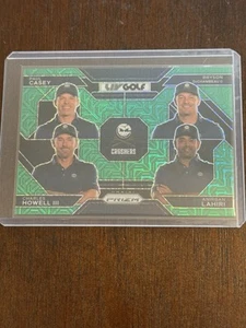2024 LIV GOLF CRUSHERS GC-DeCHAMBEAU-CASEY-HOWELL III-LAHIRI GREEN MOJO # 12/54 - Bild 1 von 6