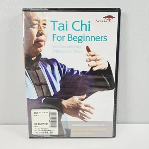 Tai Chi for Beginners with Grandmaster Chen DVD (2009, Acorn) New Sealed - Foto 1 di 3