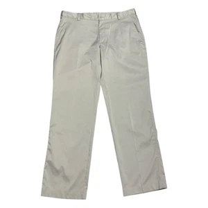 NIKE GOLF Tan Beige Lightweight Breathable Summer Casual Pants Mens Large - Picture 1 of 6