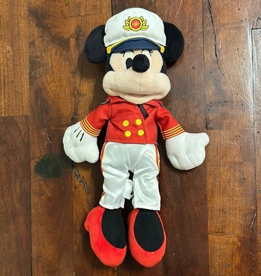 Disney Cruise Line Captain Minnie Mouse 12" Plush Stuffed Animal Toy Collectible - Image 1 of 4