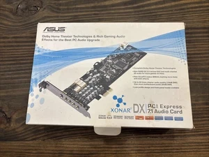 Carte son ASUSTeK ORDINATEUR PCI Express, PCI Express 7.1 non testée boîte ouverte - Photo 1/9