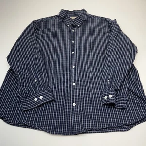 Duluth Trading Company Shirt Men's 100% Cotton 2XL  Button Up LS Trim Fit - Picture 1 of 9