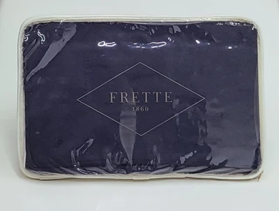 Frette Unito Bath Sheet Blue Nevy 100% Cotton Made In Italy - Image 1 of 4