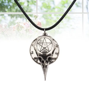  Goth Jewelry Necklaces for Women Cross Pattern Steampunk Pendant - Picture 1 of 11