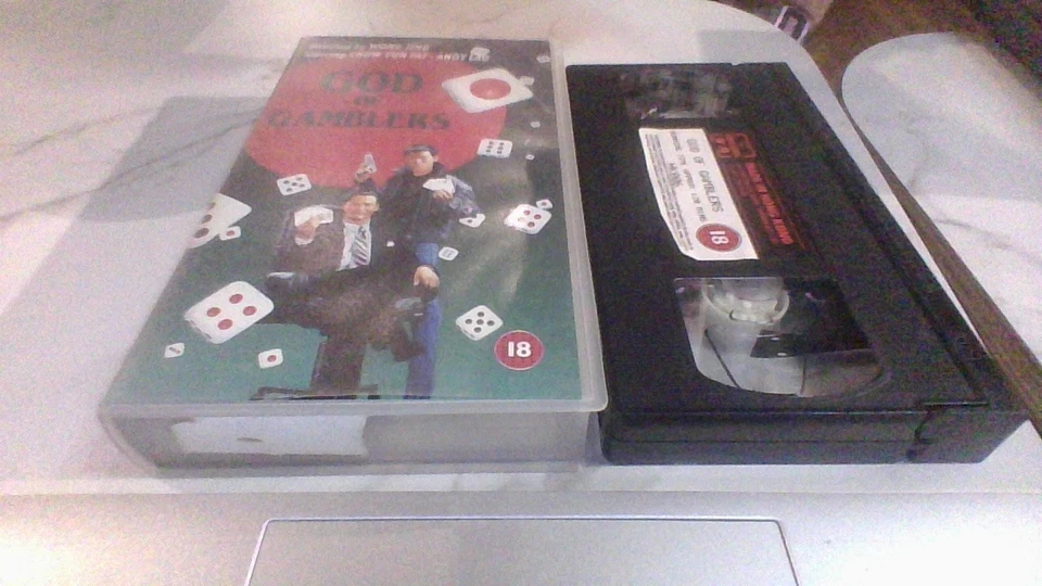 God of Gamblers UK PAL  VHS VIDEO Made in Hong Kong Chow Yun Fat English Subs - Image 1 of 1